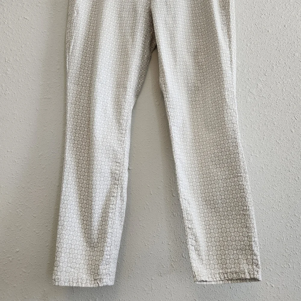 d.jeans Stretchy White & Beige Pants Size 10 💖 - Picture 3 of 9